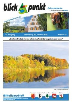 Amtsblatt KW 44 vom 29. Okt. 2025