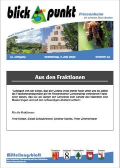 Amtsblatt vom 04. Juni 2020