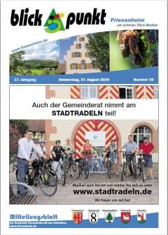 Amtsblatt vom 27. Aug. 2020