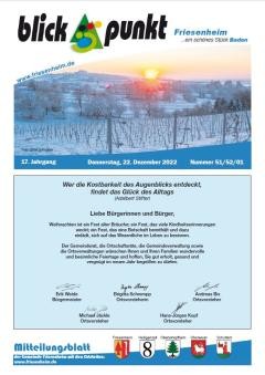 Amtsblatt KW 51/52 vom 22. Dez. 2022