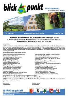 Amtsblatt vom 04. April 2019