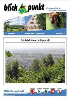 Amtsblatt vom 16. April 2020