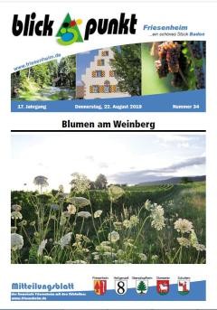 Amtsblatt vom 22. Aug. 2019