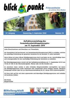 Amtsblatt vom 05. Sep. 2019