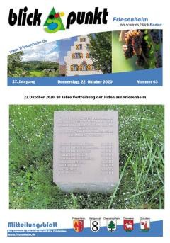 Amtsblatt vom 22. Oktober 2020