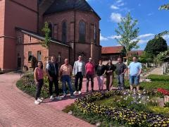Einweihung gärtnerisch gepflegtes Grabfeld Oberweier