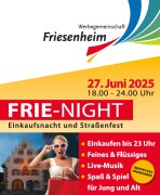Frie-Night am 27. Juni 2025 Frie-Night am 27. Juni 2025